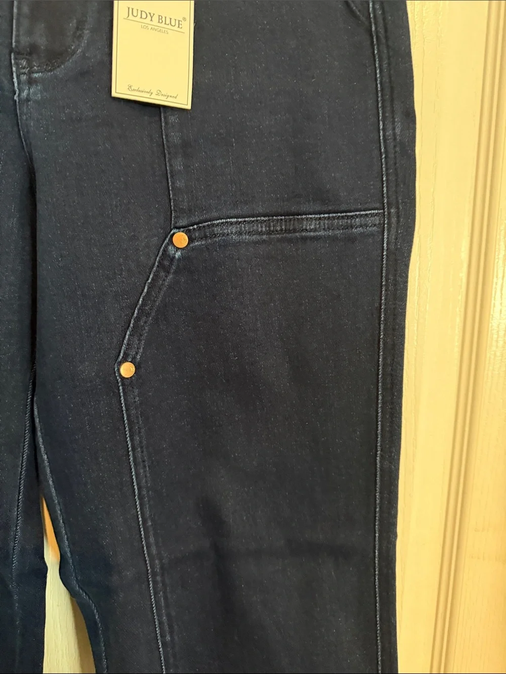 Judy Blue Dark Navy Straight Leg Jeans